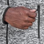 Mens Paragon Fleece Jacket - Grey - Image 3