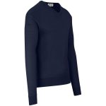 Mens Long Sleeve Peru V-Neck Jersey - Navy - Image 3
