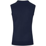 Mens Sleeveless Peru V-Neck Jersey - Navy - Image 2
