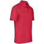 Mens Santorini Golf Shirt - Red - Image 2