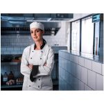 Unisex Long Sleeve Toulon Chef Jacket - Image 3