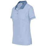 Ladies Verge Golf Shirt - Light Blue - Image 3