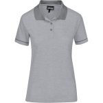 Ladies Verge Golf Shirt - Light Grey
