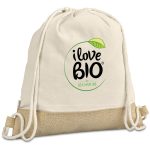 Okiyo Bijin Jute & Cotton Drawstring Bag - Image 5