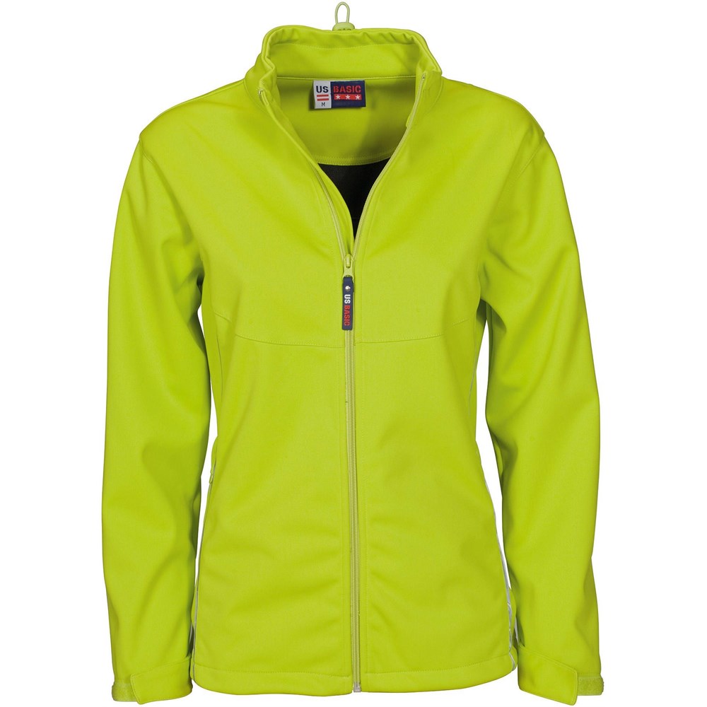 Ladies Cromwell Softshell Jacket - Lime Ladies Cromwell Softshell Jacket - Lime - Image 1