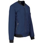 Mens Crusader Bomber Jacket - Navy - Image 3