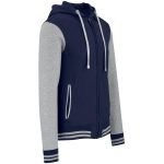 Mens Princeton Hooded Sweater - Navy - Image 5