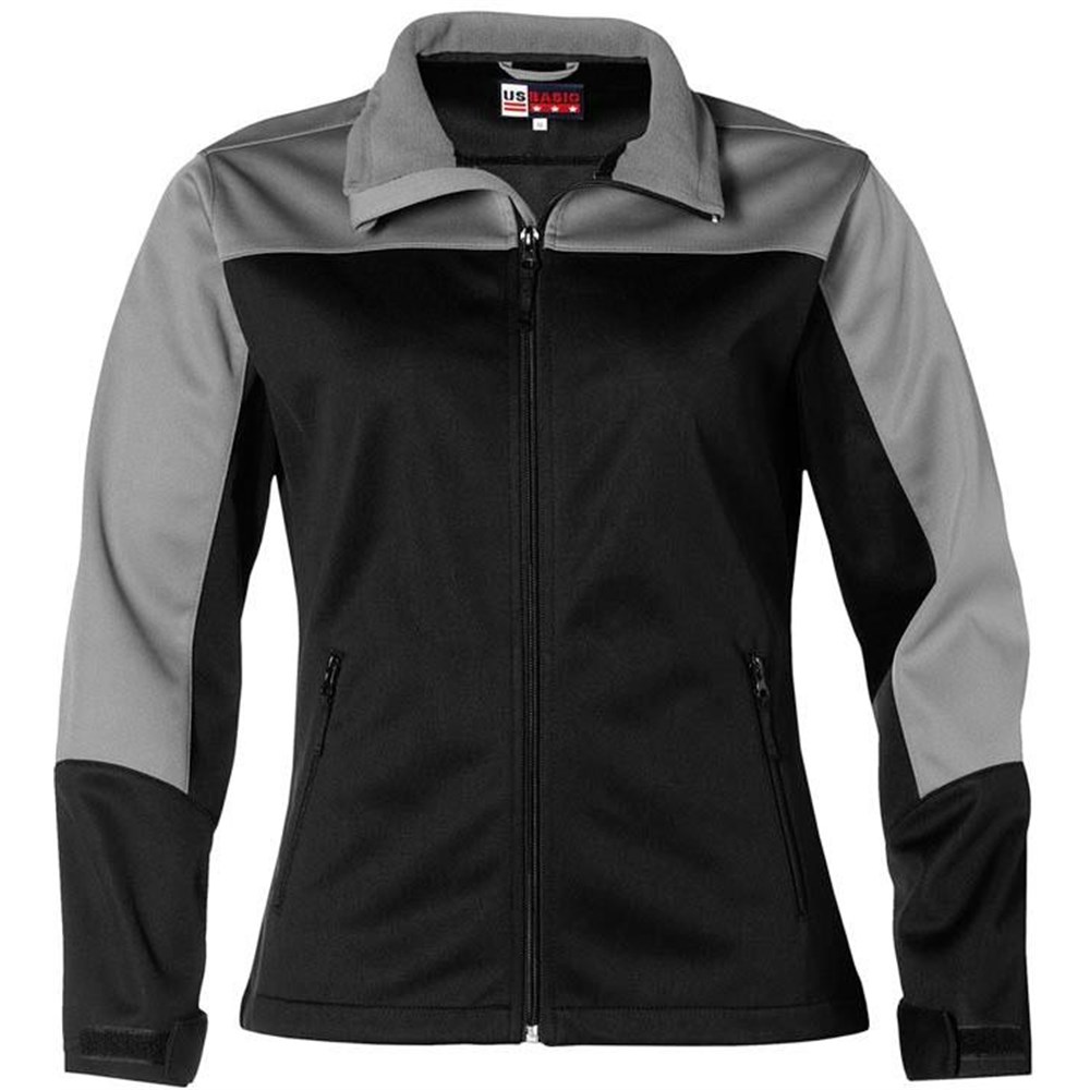 Ladies Attica Softshell Jacket - Black Ladies Attica Softshell Jacket - Black - Image 1
