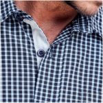 Mens Long Sleeve Kenton Shirt - Navy - Image 7