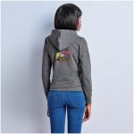 Ladies Bravo Hooded Sweater - Image 2