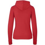 Ladies Bravo Hooded Sweater - Red - Image 2