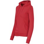Ladies Bravo Hooded Sweater - Red - Image 3