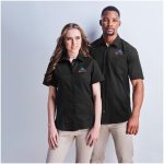 Ladies Short Sleeve Milano Shirt - Image 3