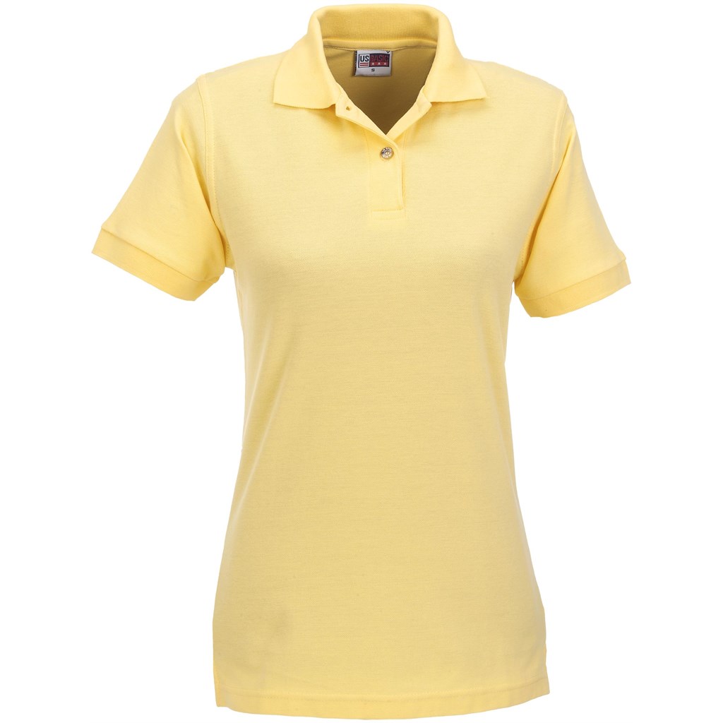 Ladies Boston Golf Shirt - Yellow Ladies Boston Golf Shirt - Yellow - Image 1