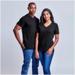 Ladies Super Club 165 V-Neck T-Shirt - Image 2