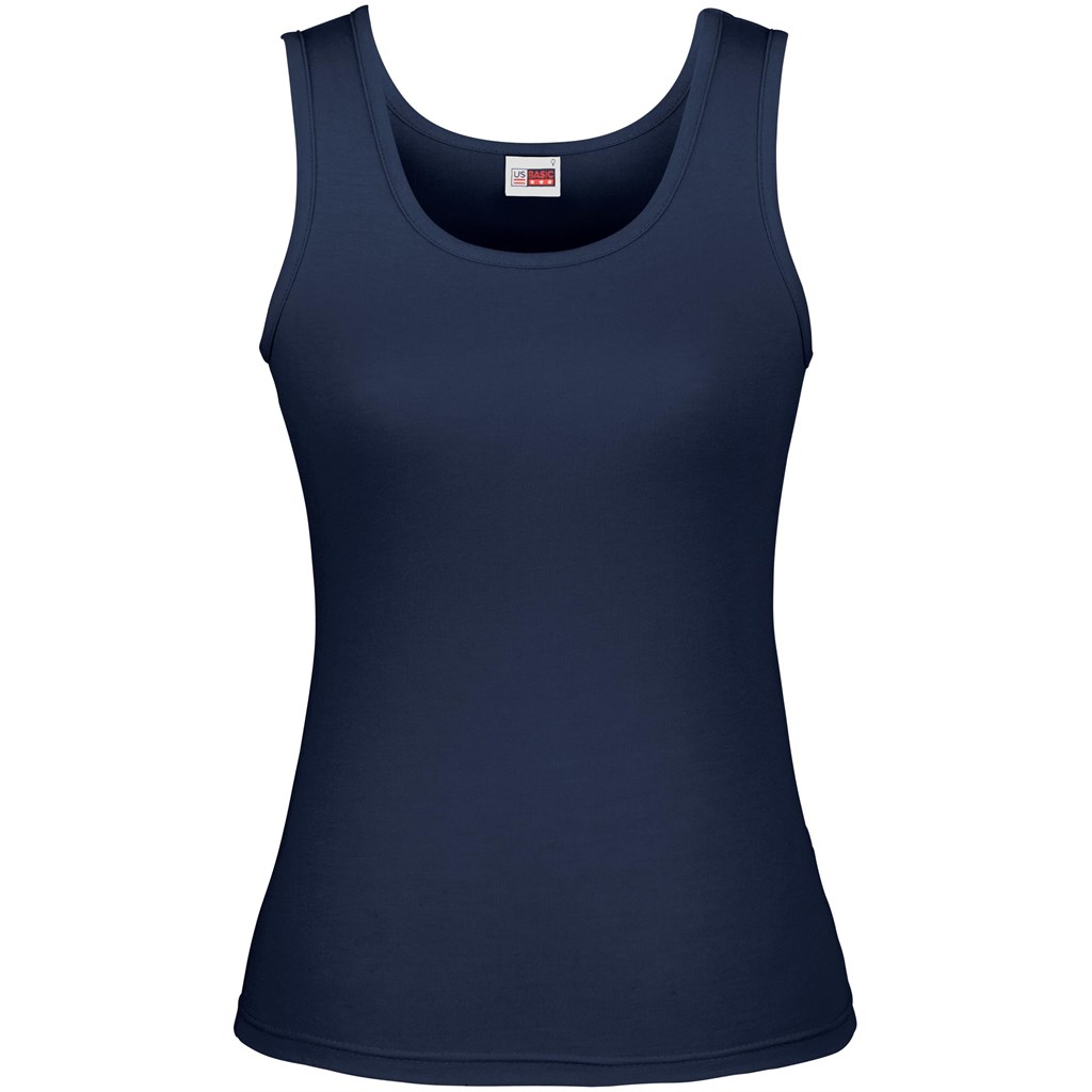Ladies Columbia Tank Top - Navy Ladies Columbia Tank Top - Navy - Image 1
