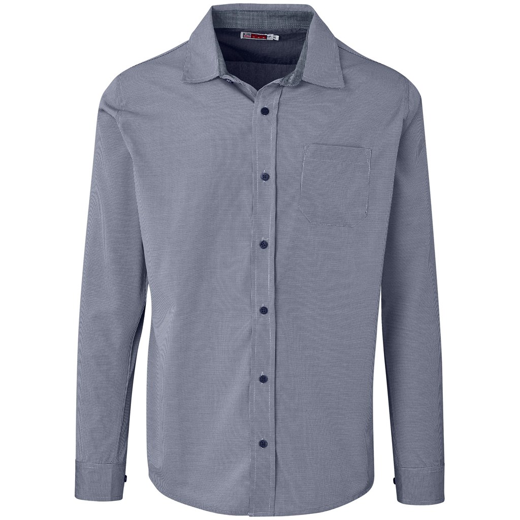 Mens Long Sleeve Coventry Shirt - Navy Mens Long Sleeve Coventry Shirt - Navy - Image 1