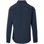 Mens Long Sleeve Warrington Shirt - Navy - Image 3