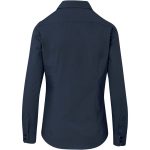 Ladies Long Sleeve Warrington Shirt - Navy - Image 3