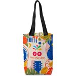 Hoppla Bayside Recycled PET Stitch-Bond Shopper - Image 3