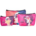 Hoppla Leanne Recycled PET Stitch-Bond Midi Toiletry Bag - Image 12