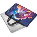 Hoppla Plett Neoprene 13-inch Laptop Sleeve with Handles - Image 2