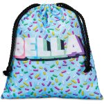 Hoppla Indian Midi Polyester Drawstring Pouch - Image 3