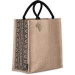Andy Cartwright Symmetry Jute Tote - Image 2