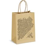 Altitude Ecological Digital Print Mini Paper Gift Bag 150gsm - Image 36