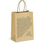 Altitude Ecological Digital Print Mini Paper Gift Bag 150gsm - Image 64