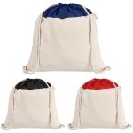Kooshty Dominica Jumbo Cotton Drawstring Bag - Image 3
