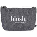 Okiyo Kesho Recycled PET Felt Mini Cosmetic Bag - Image 6