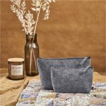Okiyo Kesho Recycled PET Felt Accessory Bag - Image 5