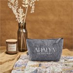 Okiyo Kesho Recycled PET Felt Accessory Bag - Image 7