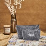 Okiyo Kesho Recycled PET Felt Accessory Bag - Image 6