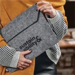 Okiyo Shorui Recycled PET Felt Document Bag - Image 8
