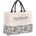 Okiyo Hana Printed Cotton Tote - Image 6