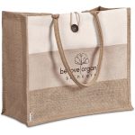 Okiyo Fukei Jute & Cotton Tote - Image 5