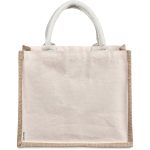 Okiyo Chinsai Midi Jute & Cotton Tote - Image 4
