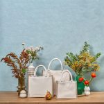 Okiyo Chinsai Midi Jute & Cotton Tote - Image 11