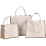 Okiyo Chinsai Mini Jute & Cotton Gift Bag - Image 12