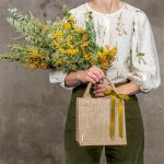 Okiyo Miyag Mini Jute Gift Bag - Image 5