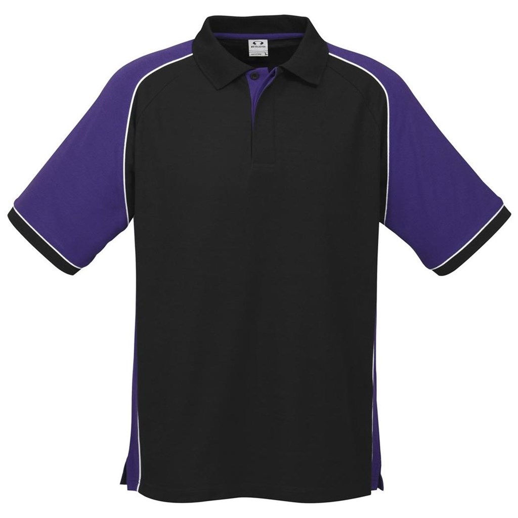 Mens Nitro Golf Shirt - Purple Mens Nitro Golf Shirt - Purple - Image 1