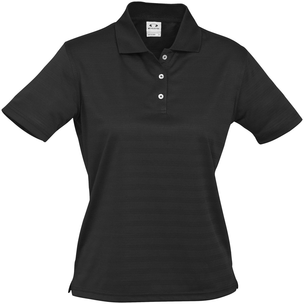 Ladies Icon Golf Shirt - Black Ladies Icon Golf Shirt - Black - Image 1