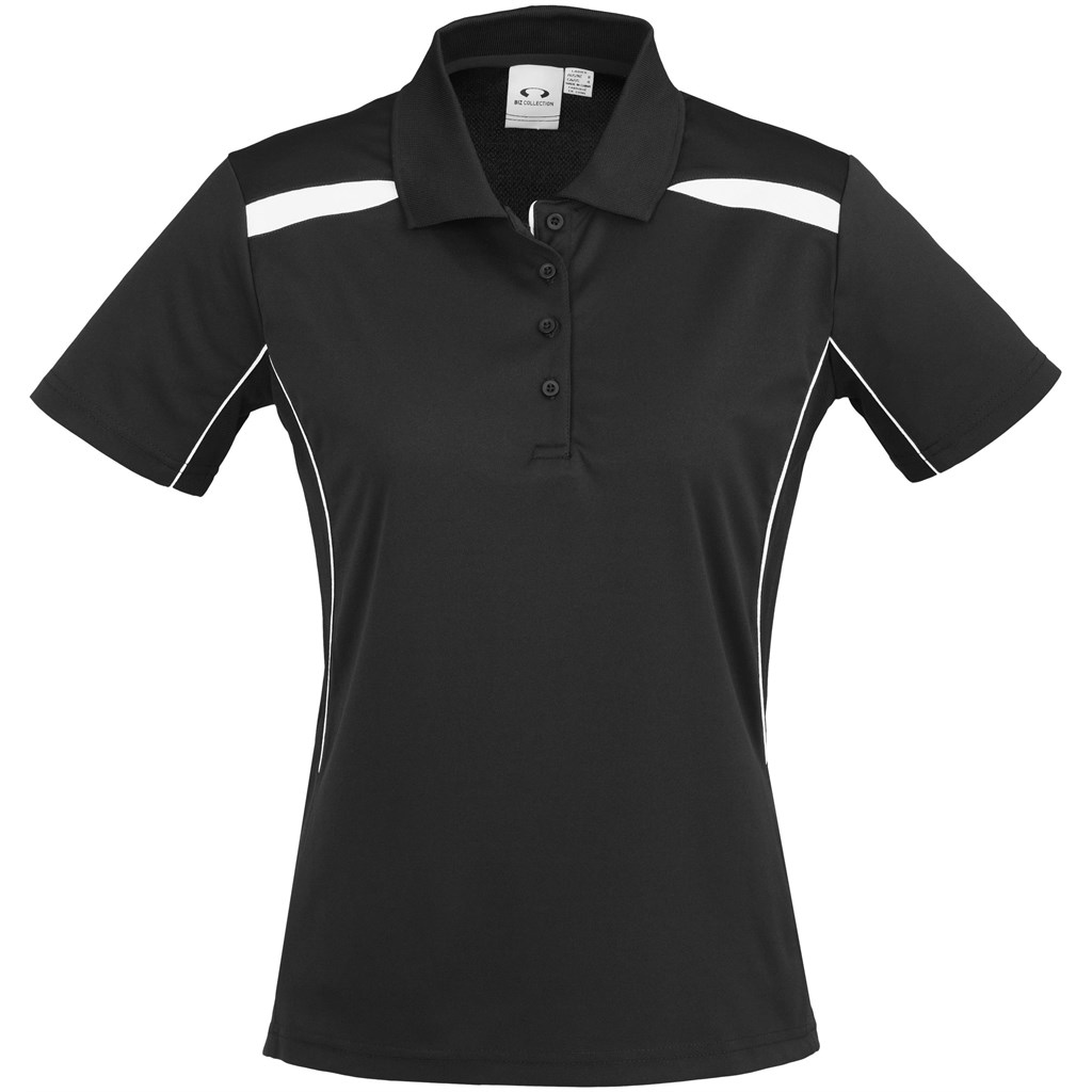 Ladies United Golf Shirt - Black Ladies United Golf Shirt - Black - Image 1