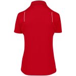Ladies United Golf Shirt - Red - Image 3