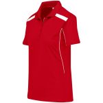 Ladies United Golf Shirt - Red - Image 2
