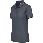 Ladies Cambridge Golf Shirt - Grey - Image 4