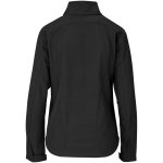 Ladies Geneva Softshell Jacket - Black Red - Image 2