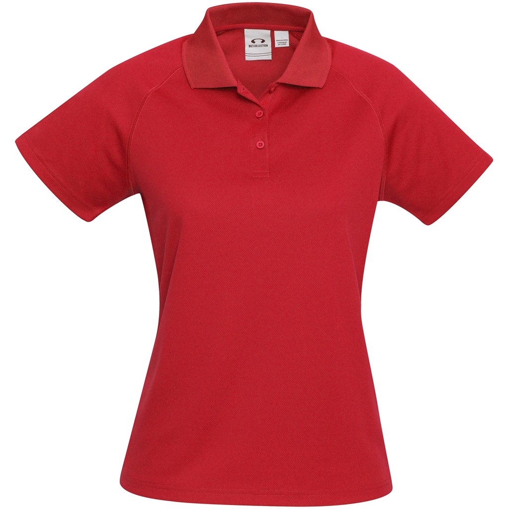 Ladies Sprint Golf Shirt - Red Ladies Sprint Golf Shirt - Red - Image 1